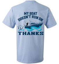Load image into Gallery viewer, DoTicesShoal Boat Doesn't Run on Thanks