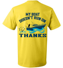 Load image into Gallery viewer, DoTicesShoal Boat Doesn't Run on Thanks