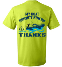 Load image into Gallery viewer, DoTicesShoal Boat Doesn't Run on Thanks