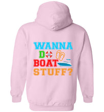 Load image into Gallery viewer, DoTicesShoal Wanna Do Boat Stuff Sweatshirt