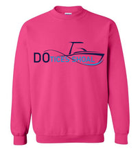 Load image into Gallery viewer, DoTicesShoal Boat Sunset Beach Sweatshirt