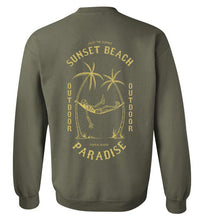 Load image into Gallery viewer, DoTicesShoal Boat Sunset Beach Sweatshirt