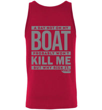 Load image into Gallery viewer, DoTicesShoal Tank Top A Day not on my boat