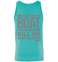 Load image into Gallery viewer, DoTicesShoal Tank Top A Day not on my boat