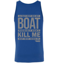 Load image into Gallery viewer, DoTicesShoal Tank Top A Day not on my boat