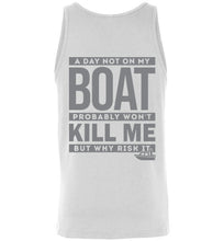Load image into Gallery viewer, DoTicesShoal Tank Top A Day not on my boat
