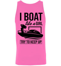 Load image into Gallery viewer, DoTicesShoal Tank Top I boat like a girl