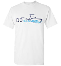 Load image into Gallery viewer, DoTicesShoal Boat Sunset Beach T-Shirt
