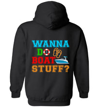 Load image into Gallery viewer, DoTicesShoal Wanna Do Boat Stuff Sweatshirt
