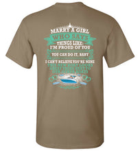 Load image into Gallery viewer, DoTicesShoal Marry a Girl T-Shirt design
