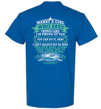 Load image into Gallery viewer, DoTicesShoal Marry a Girl T-Shirt design
