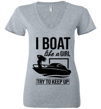 Load image into Gallery viewer, DoTicesShoal Ladies Boat Like A Girl
