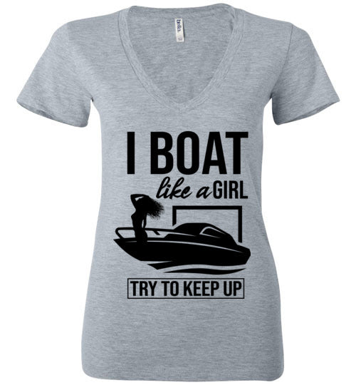 DoTicesShoal Ladies Boat Like A Girl