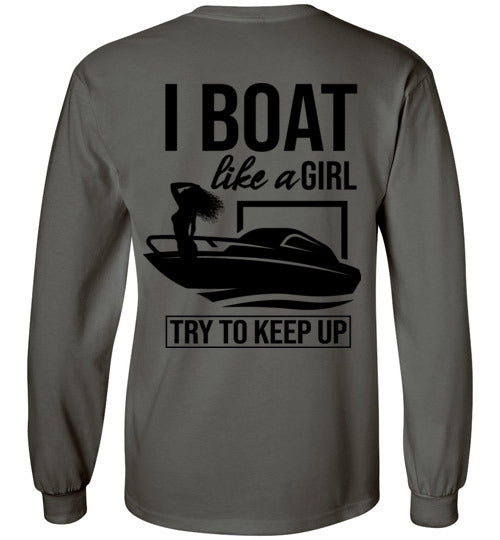 DoTicesShoal Boat Like a Girl long sleeve